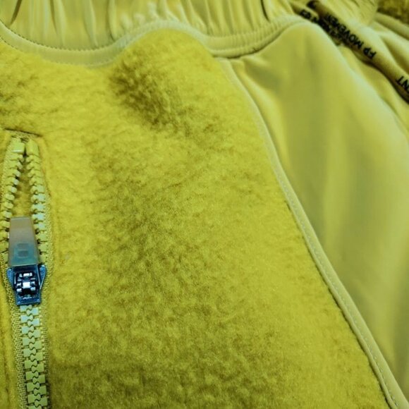 Free People Game Time Fleece Elastic Waist Wide Leg Pants Women's Size Small - Picture 5 of 16